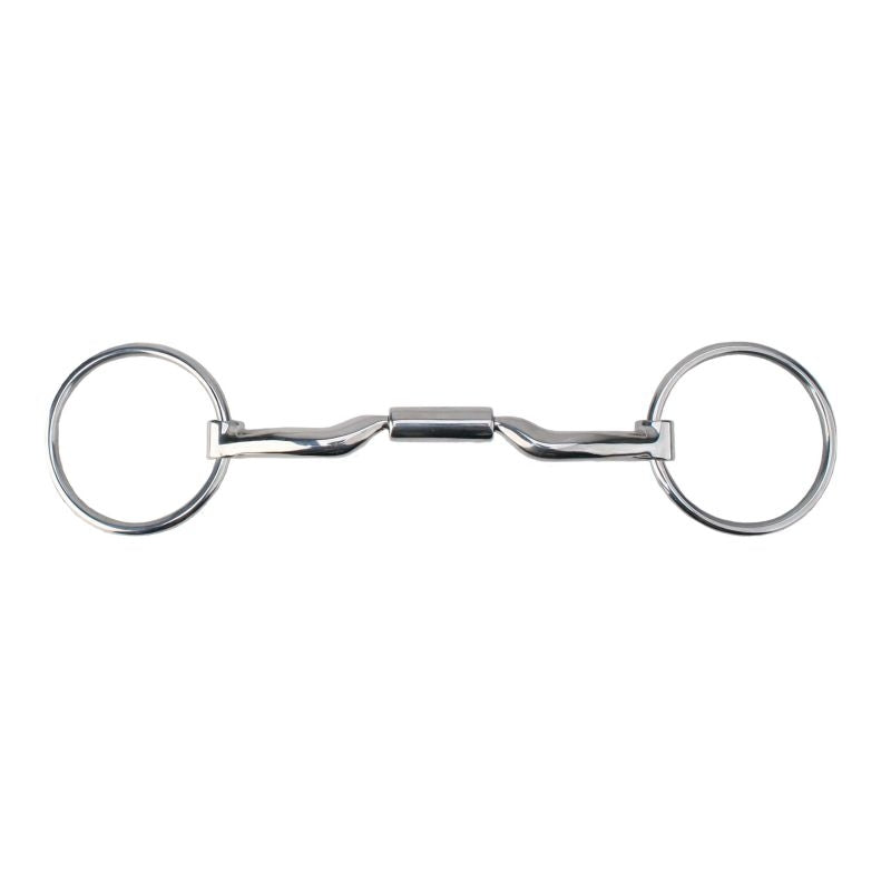 Myler Bridoon SS Low Port Mullen Barrel Bit