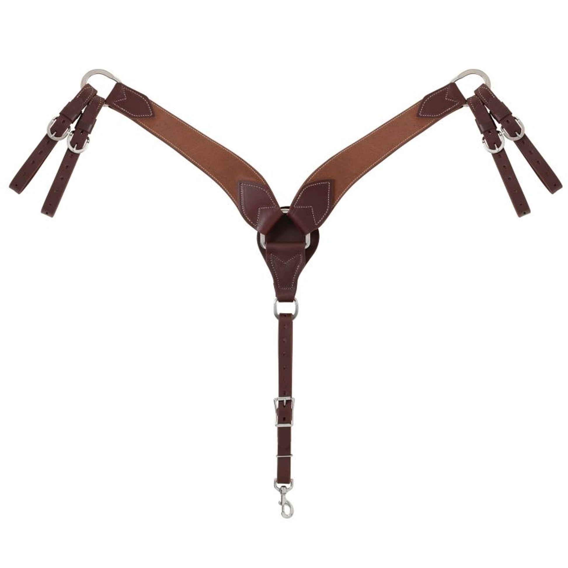 Weaver Rough Out Oiled Roper Breast Collar