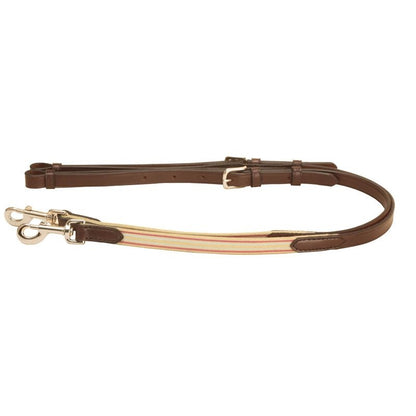 Tory 3/4in Leather and Elastic Side Reins