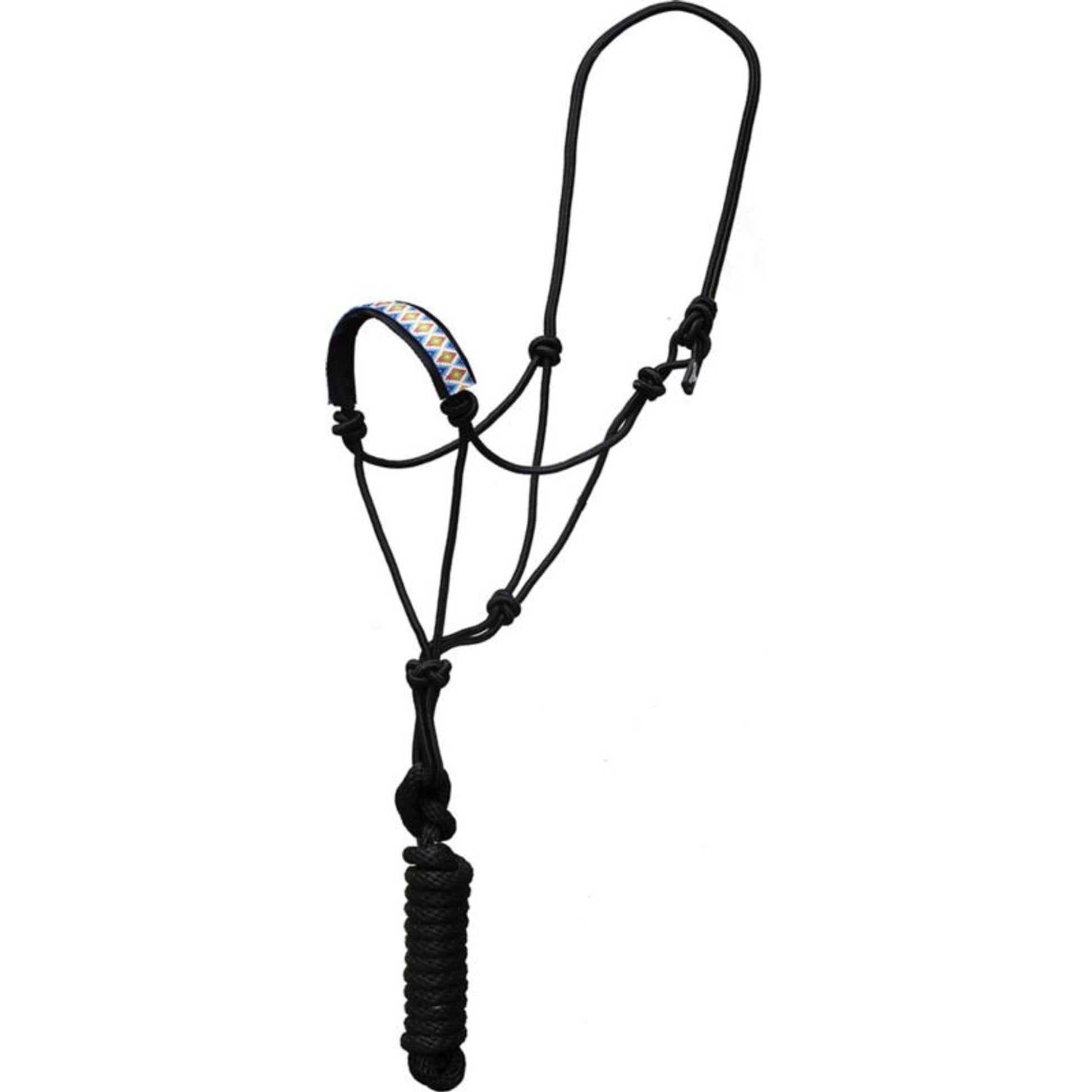 Mustang Fashion Beaded Pattern Roper Halter