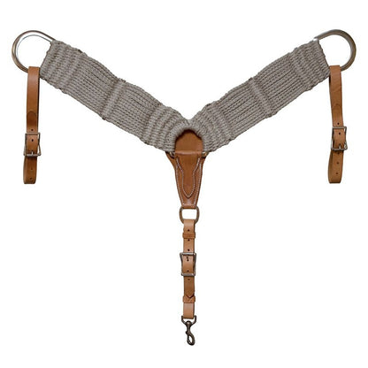 Mustang Bamtex Bamboo Breast Collar Green Bamboo