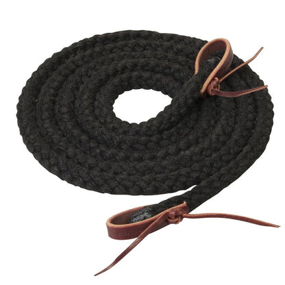 Weaver Silvertip Hollow Braid Trail Rein 10ft