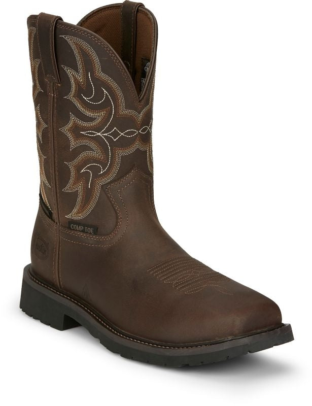 Justin Mens Ricochet WP Comp Boots