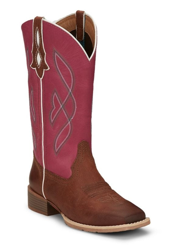 Justin Ladies Breakaway Sq Boots