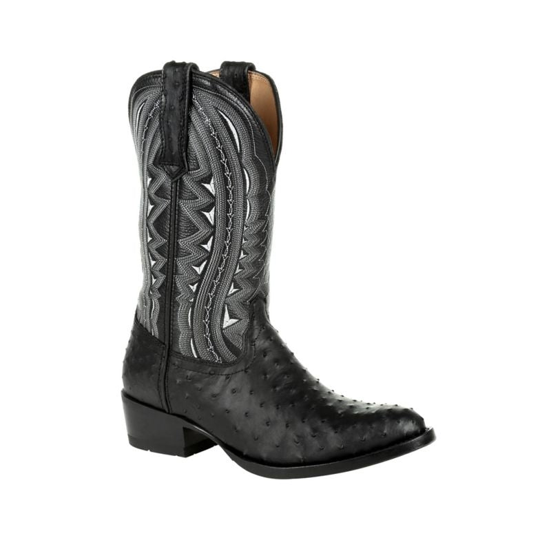 Durango Mens FQ Ostrich Rnd Boots