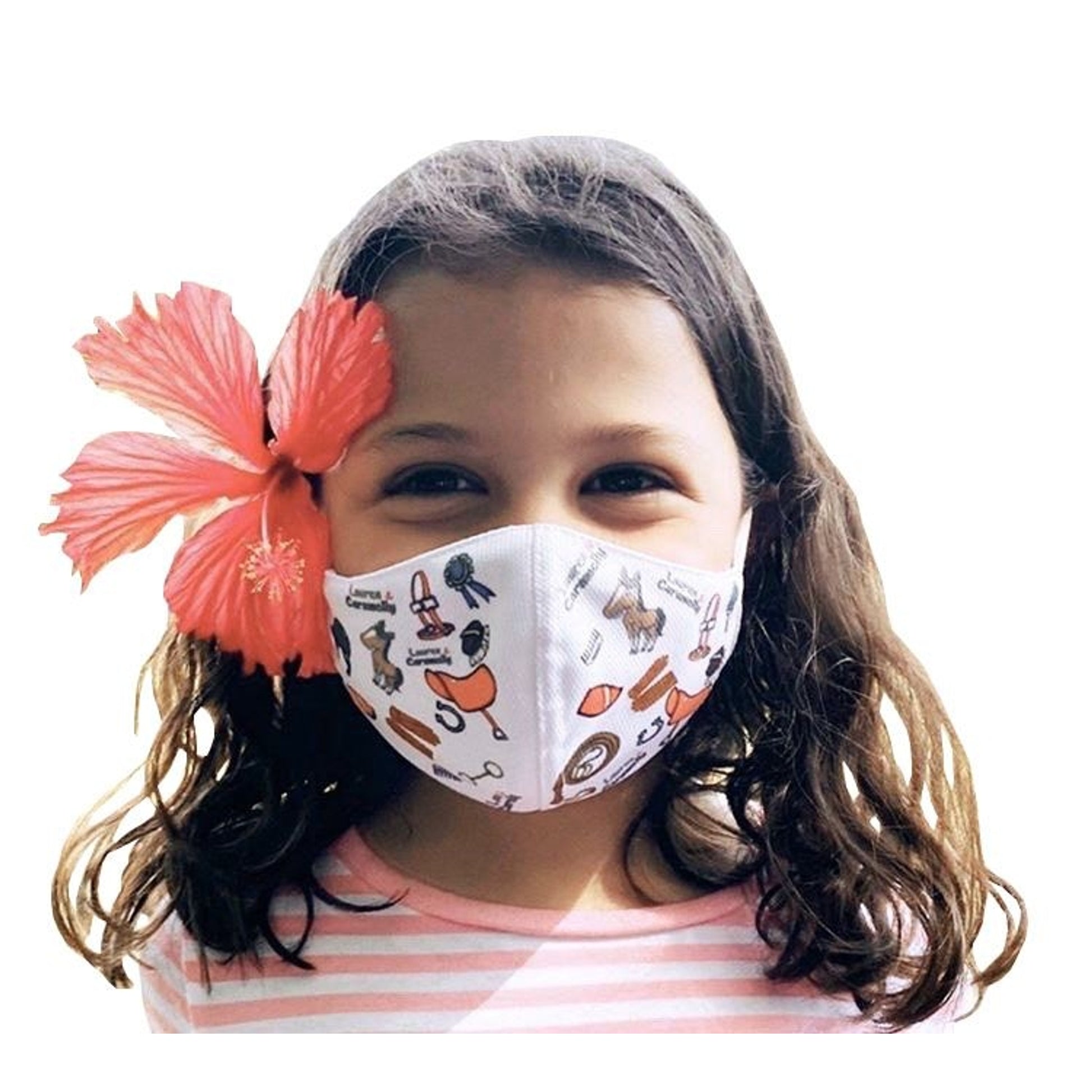 Lauren and Caramelly Kids Face Masks 2-Pack