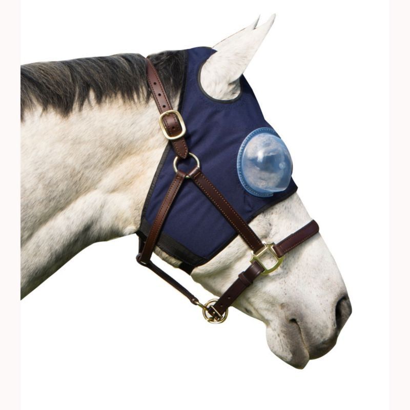 Equine Medi-Lens Medical Eye Hood Left Eye