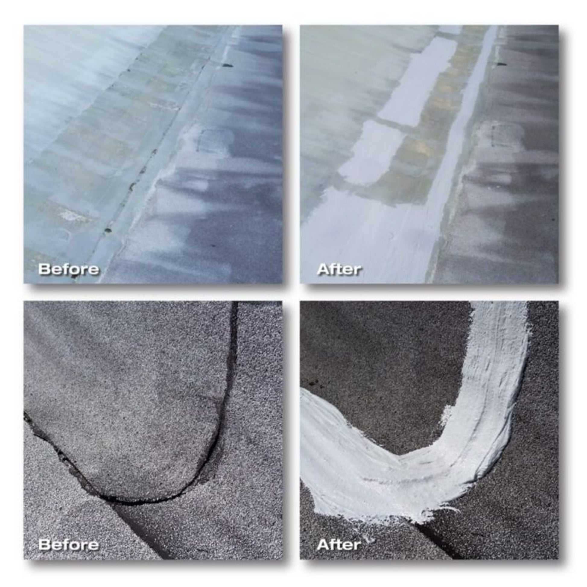 GacoPatch Silicone Roof Patch 2 Gallon