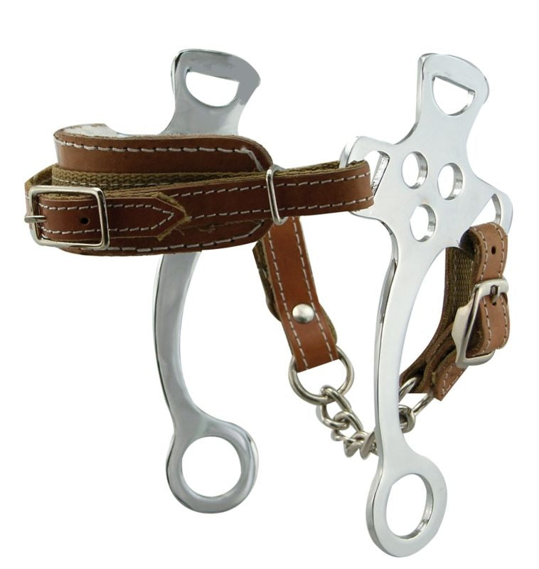 Coronet Flat Cheek English Hackamore
