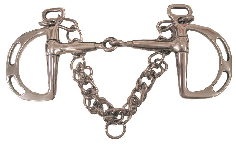 Coronet Adjusta Bit Slotted Kimberwick Bit
