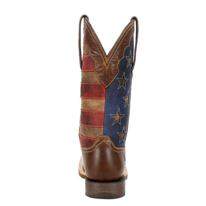 Durango Ladies Pro Vint Flag Star Boot