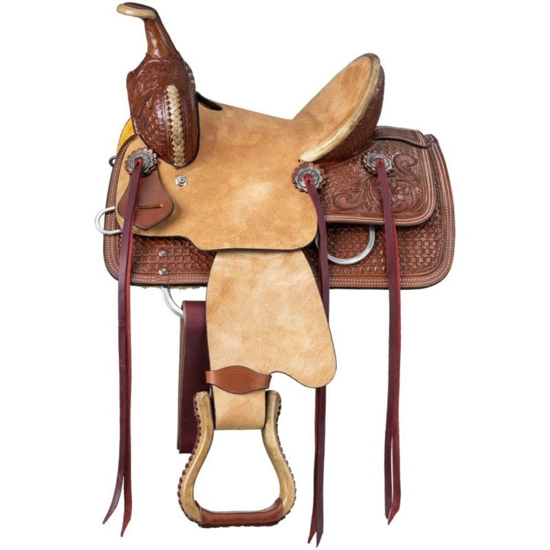 Tough1 Royal King Garrison Barrel Saddle