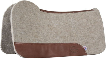 Mustang Free Fit Contoured Felt Saddle Pad