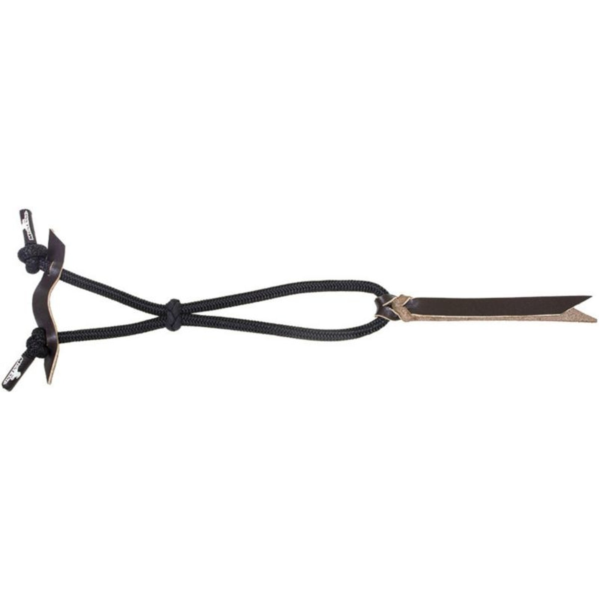 Mustang Nylon Rope Holder with Leather Popper