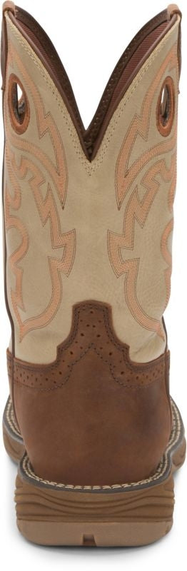 JOW Mens Rush Rust Sq Toe Work Boots