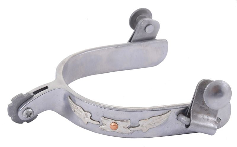 Diamond R Mens Roping Training Spurs