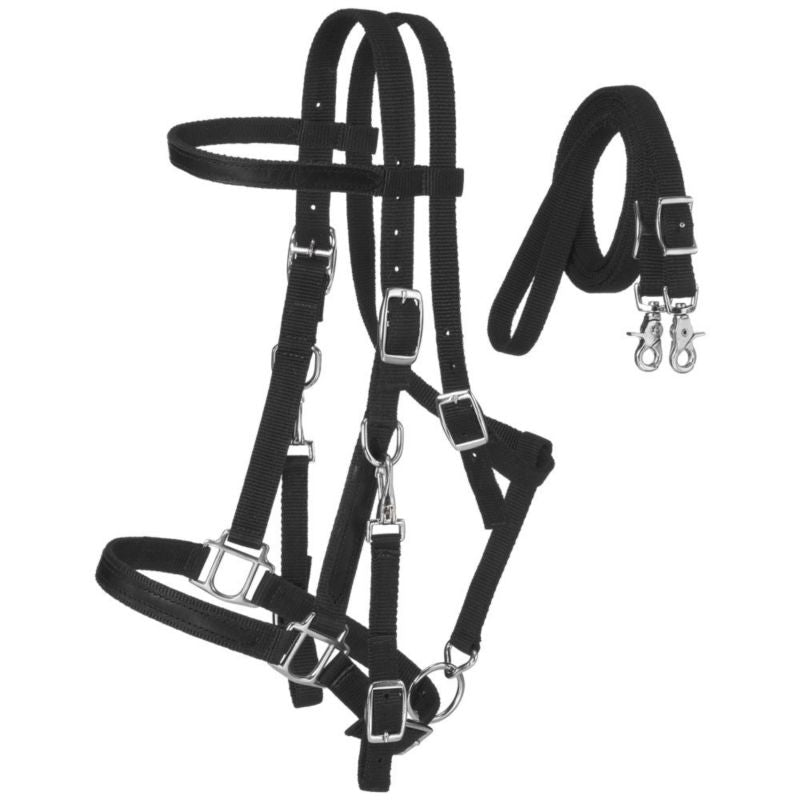 Tough1 Nylon Halter Bridle