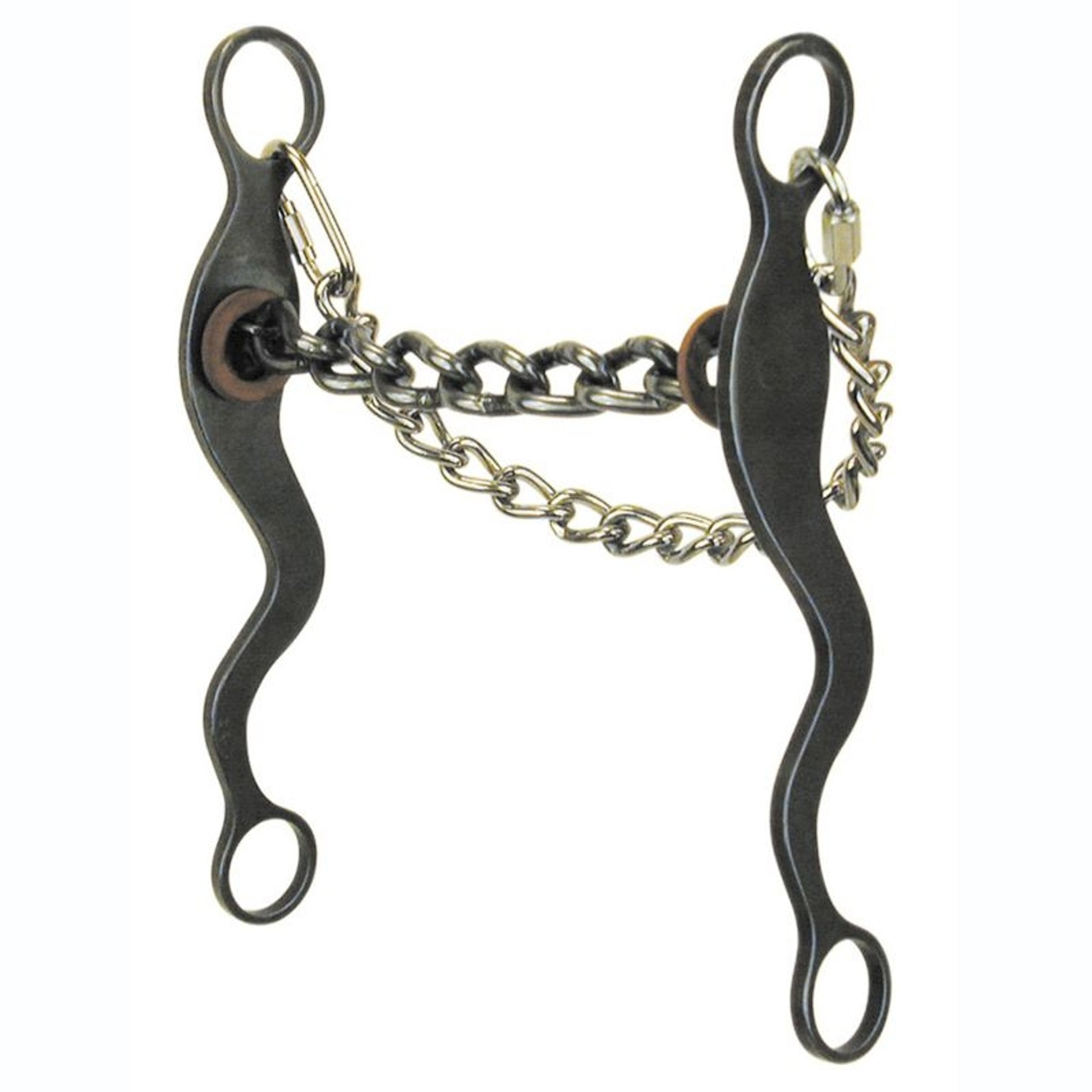 Reinsman Mike Beers Blue Steel Chain Bit