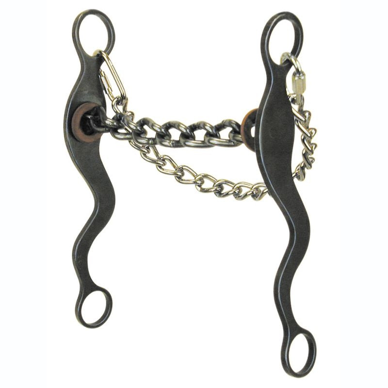 Reinsman Mike Beers Blue Steel Chain Bit