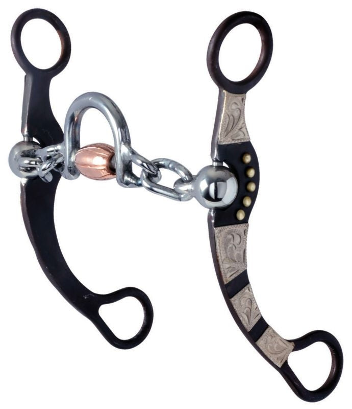 Reinsman Pro Roper Ported Chain with Roller Bit