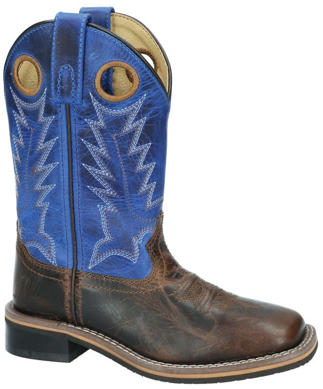 Smoky Mountain Childs Dusty Brown/Blue Boots