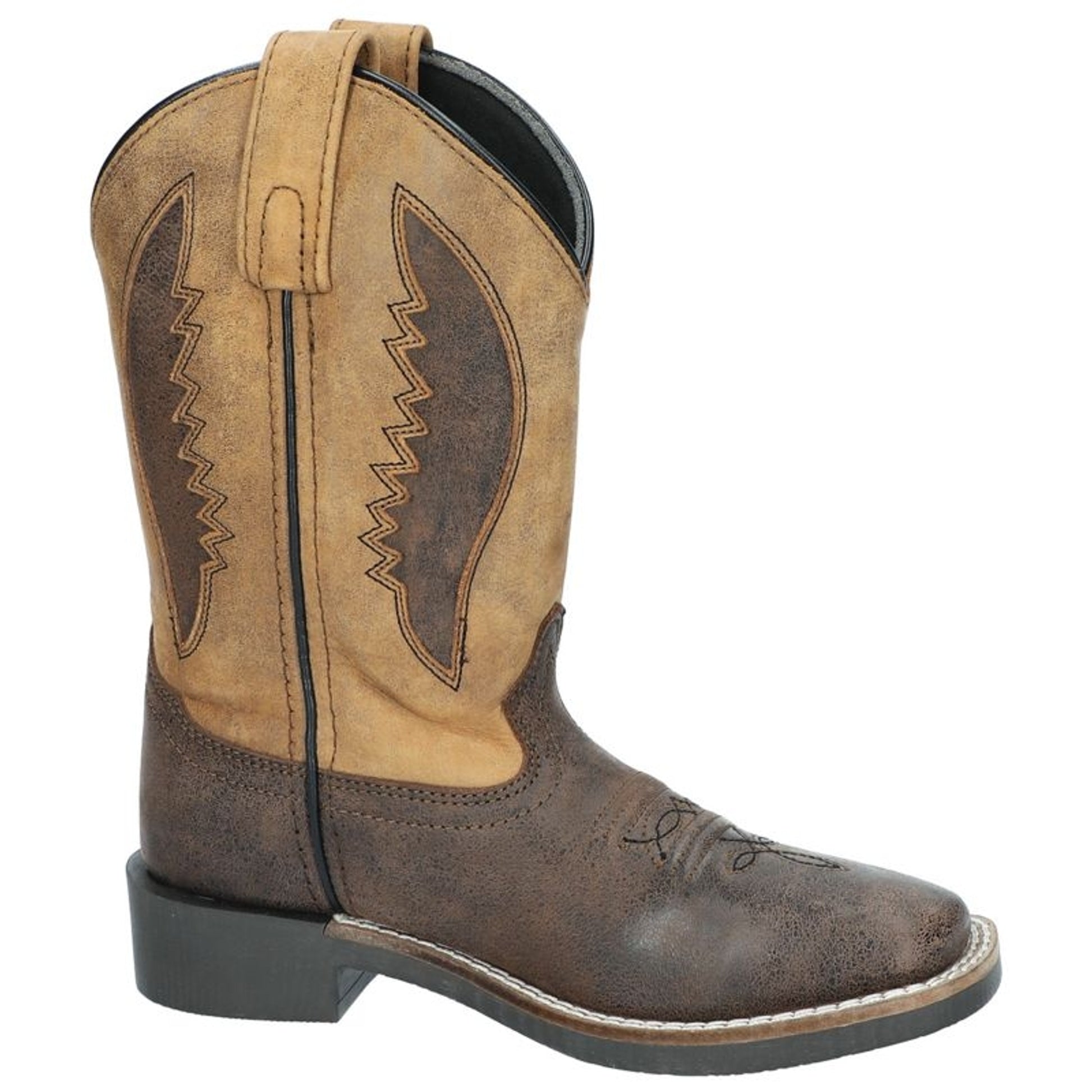 Smoky Mountain Childs Ranger Brown/Tan Boots