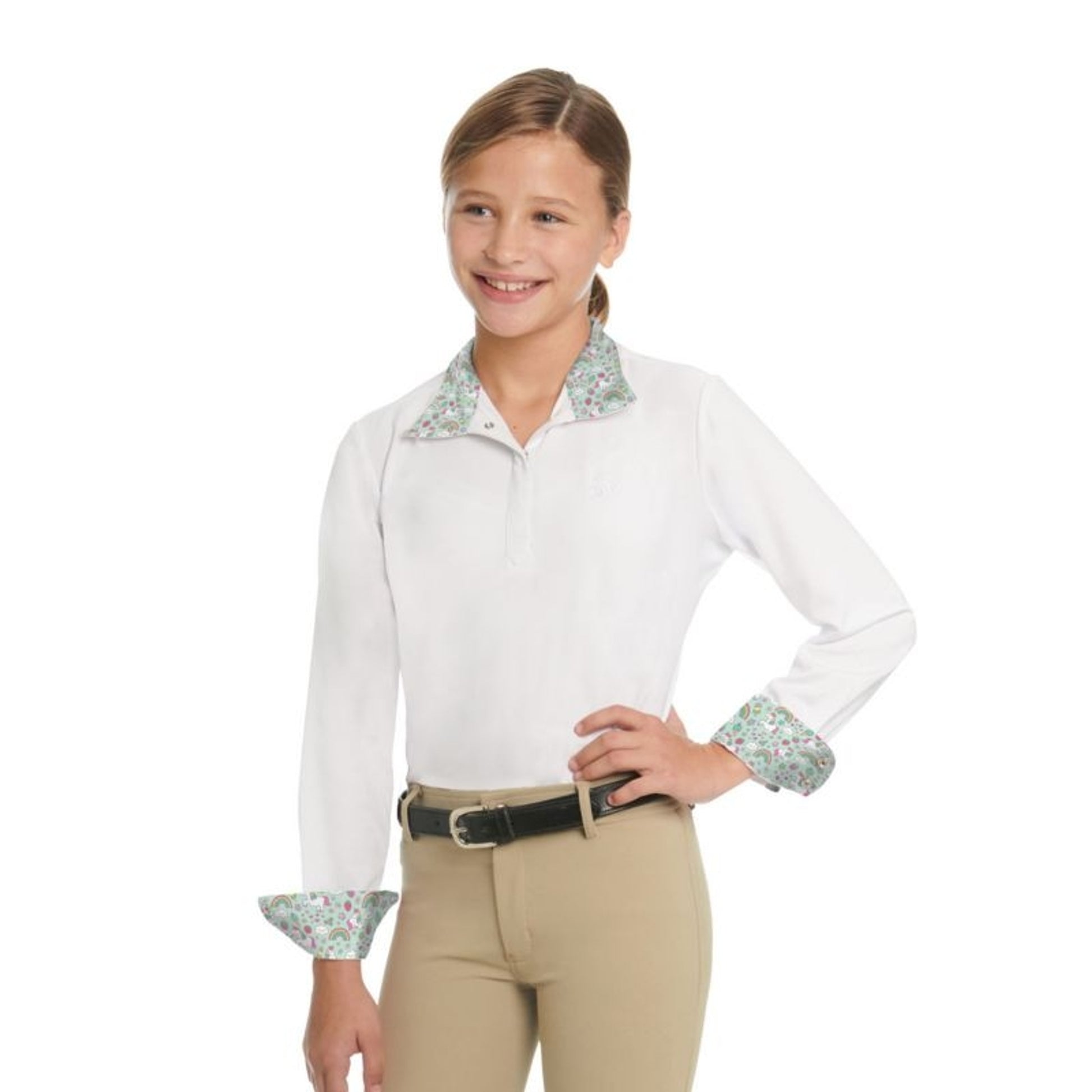 Ovation Ellie Child LS Show Shirt