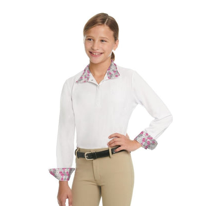 Ovation Ellie Child LS Show Shirt