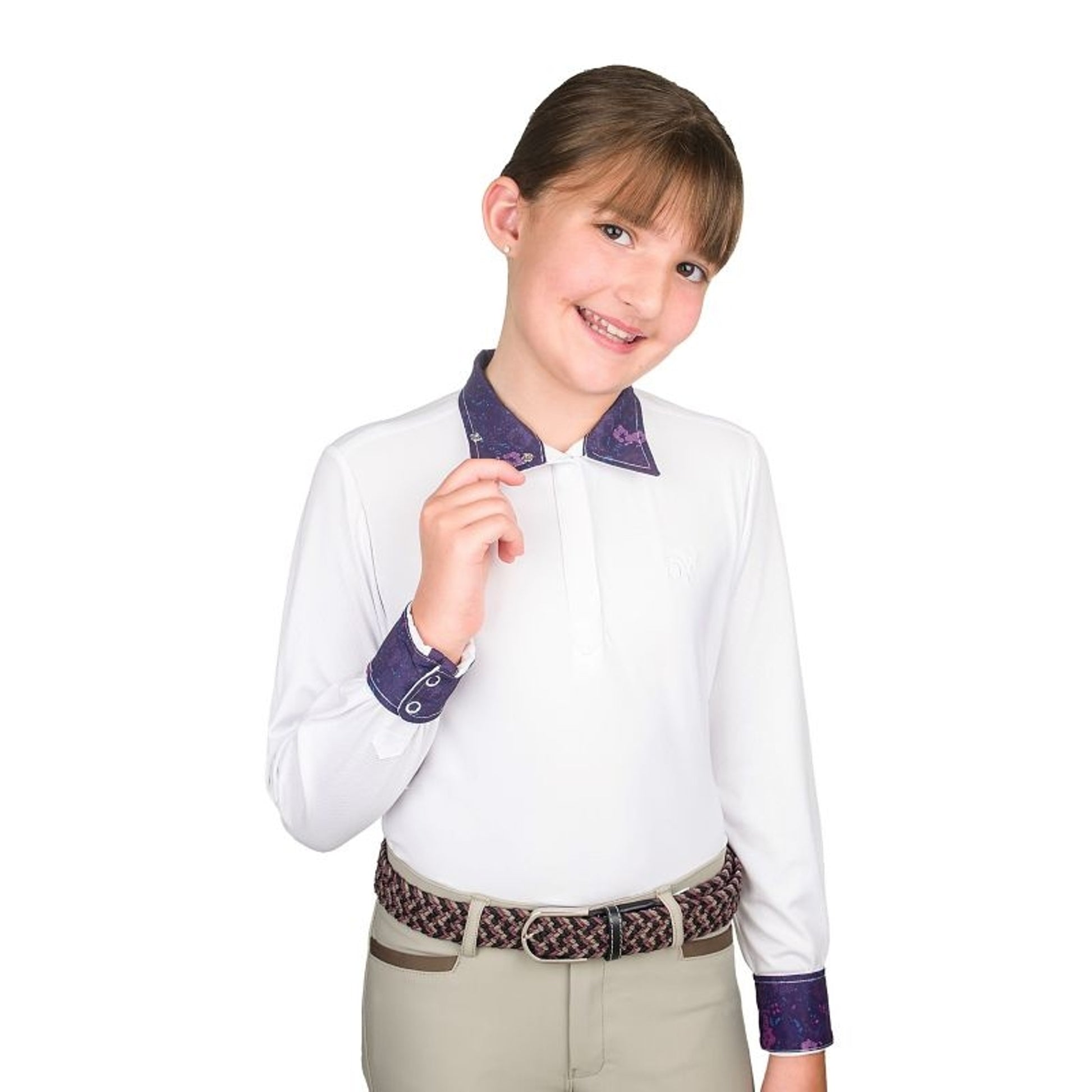 Ovation Ellie Child LS Show Shirt