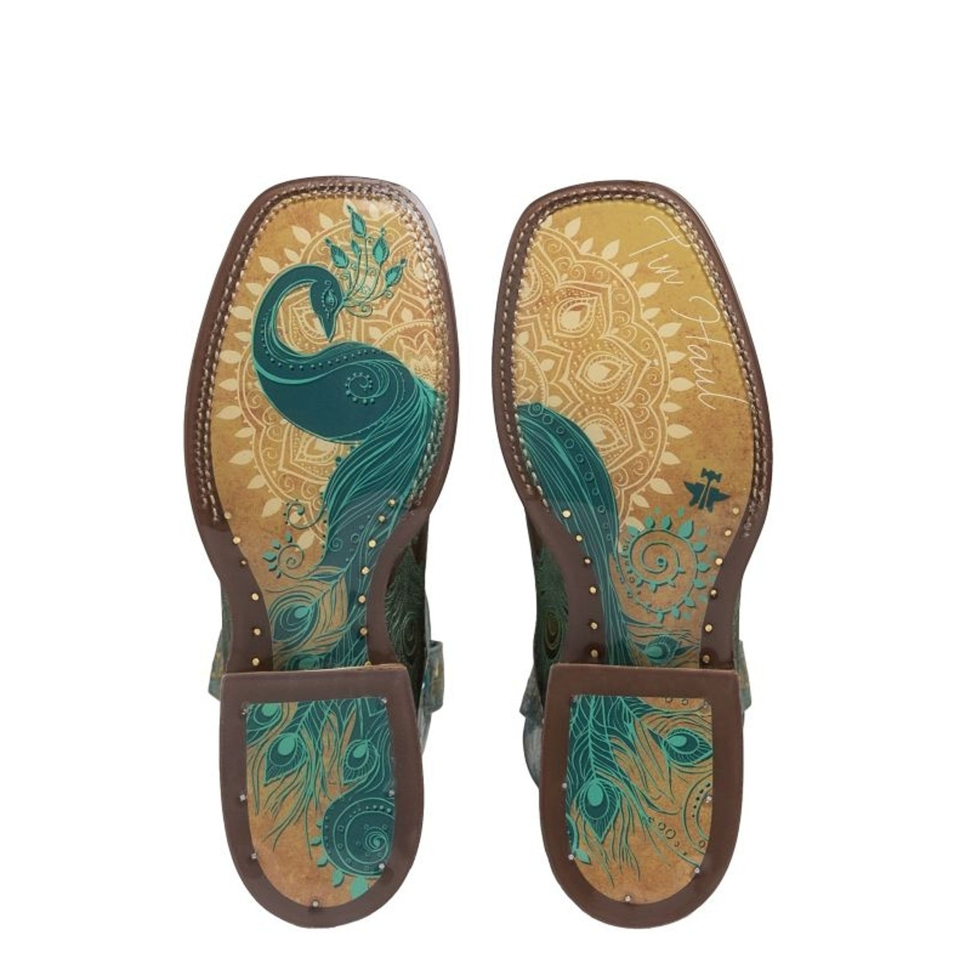 Tin Haul Ladies Feather Boots