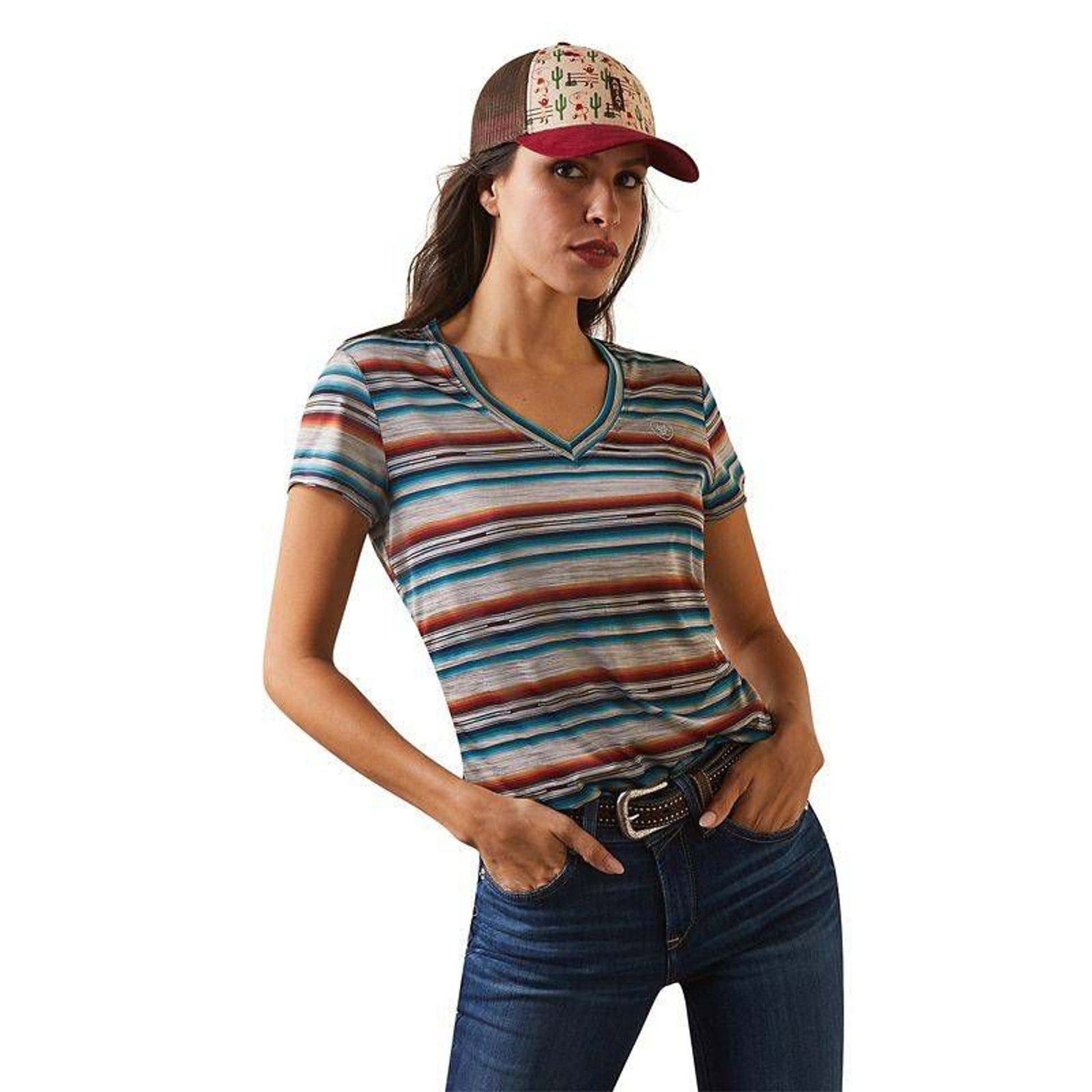Ariat Womens S/S Laguna Top