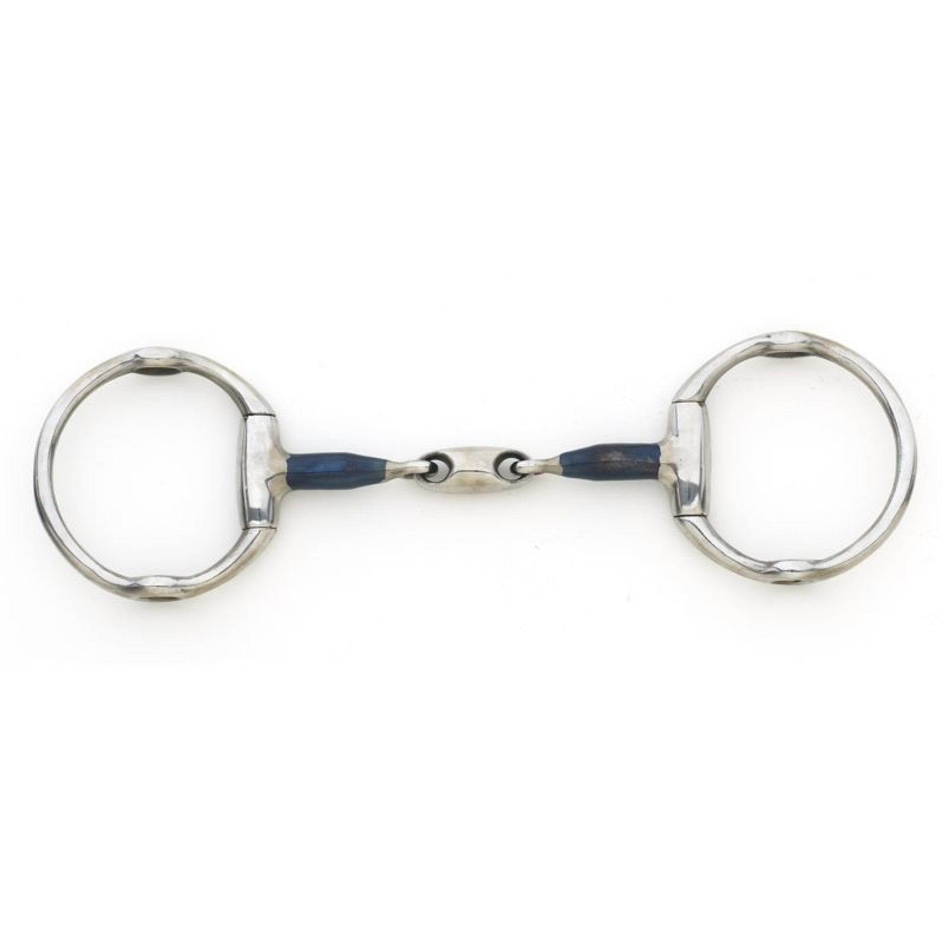 Blue Steel Oval Link Cheltenham Gag Bit