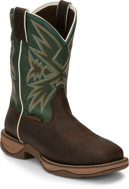 Tony Lama Mens Bartlett 11" Pull-On Steel Toe Work Boots