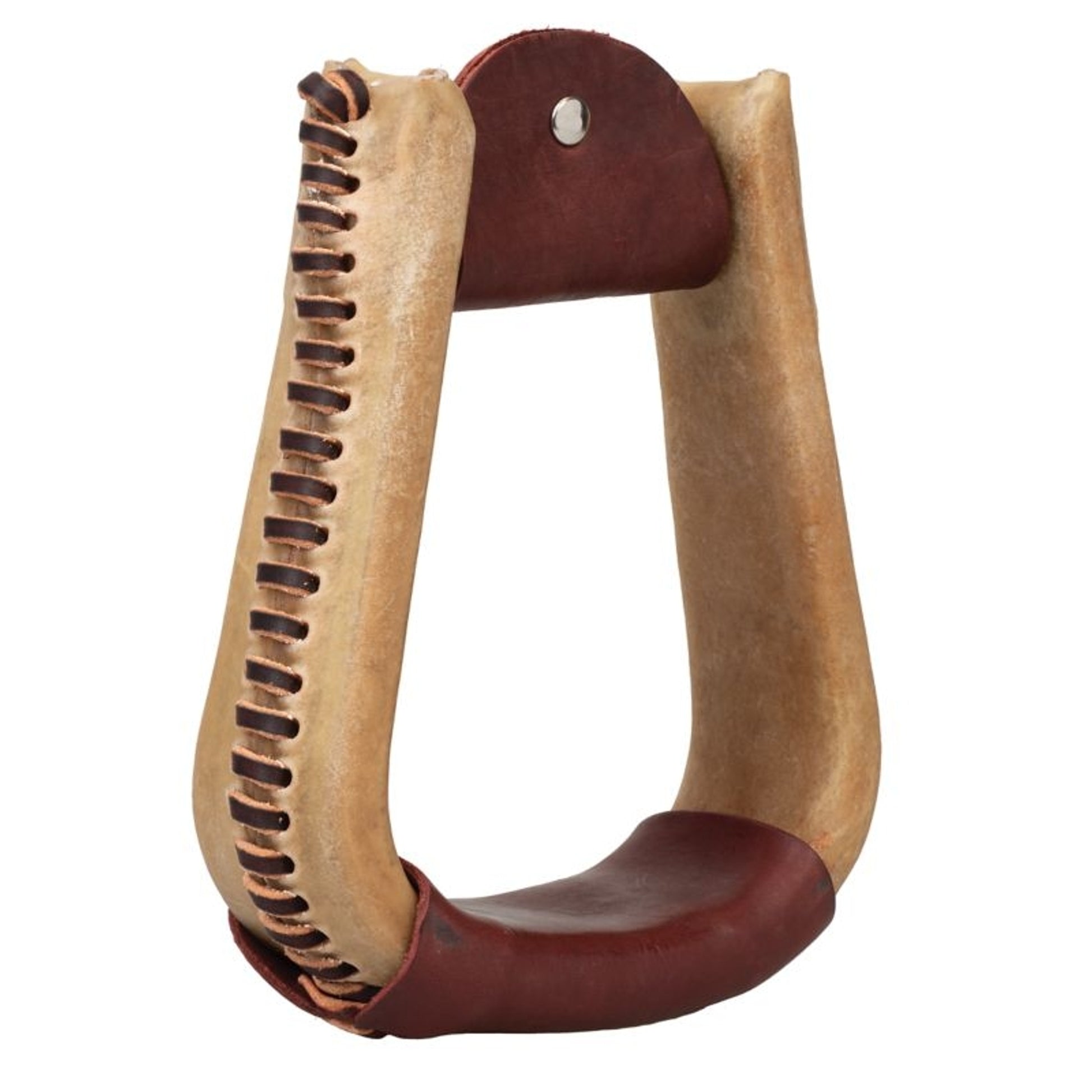 Weaver Rawhide 3in Neck Roper Stirrups