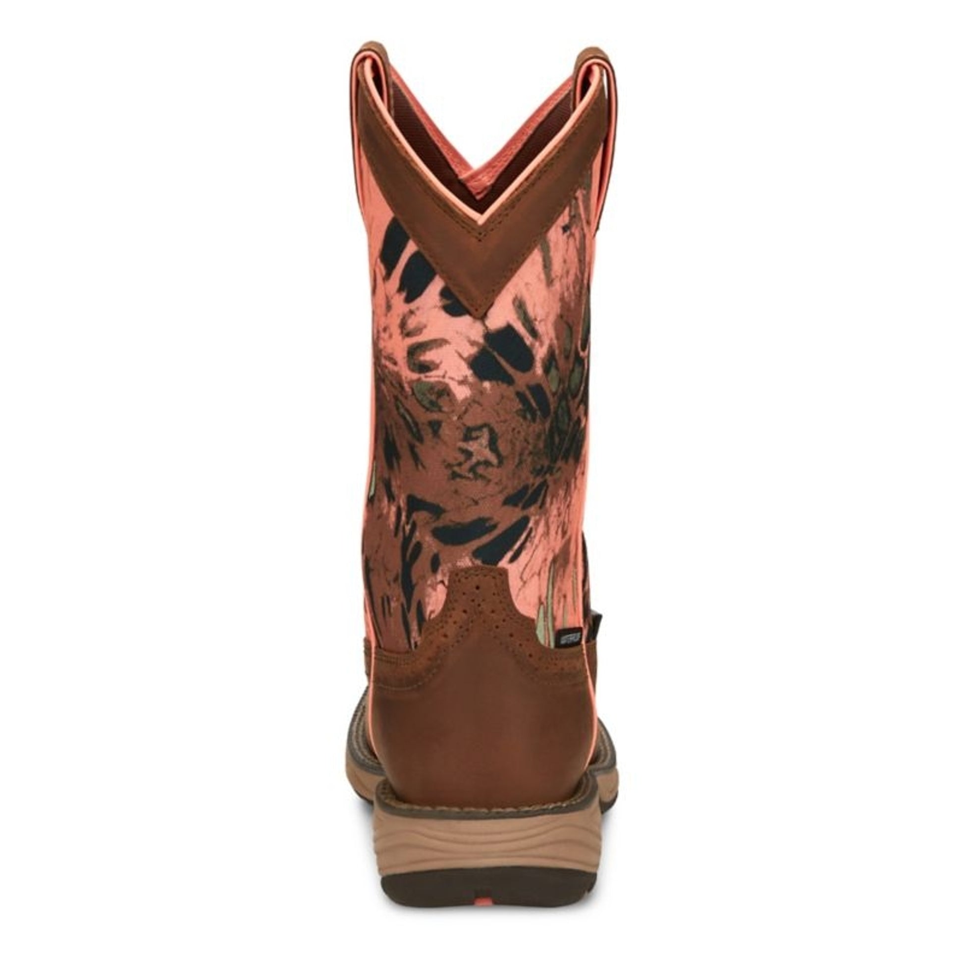 Justin Womens Rush Square Toe Boots