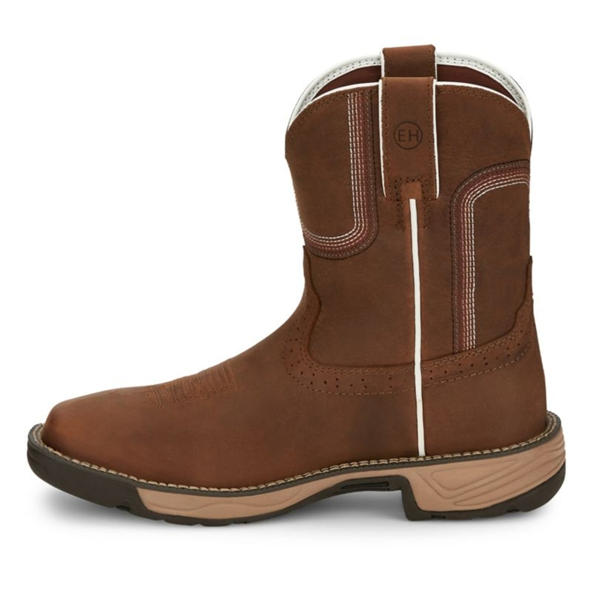 Justin Womens Rush Square Toe Boots