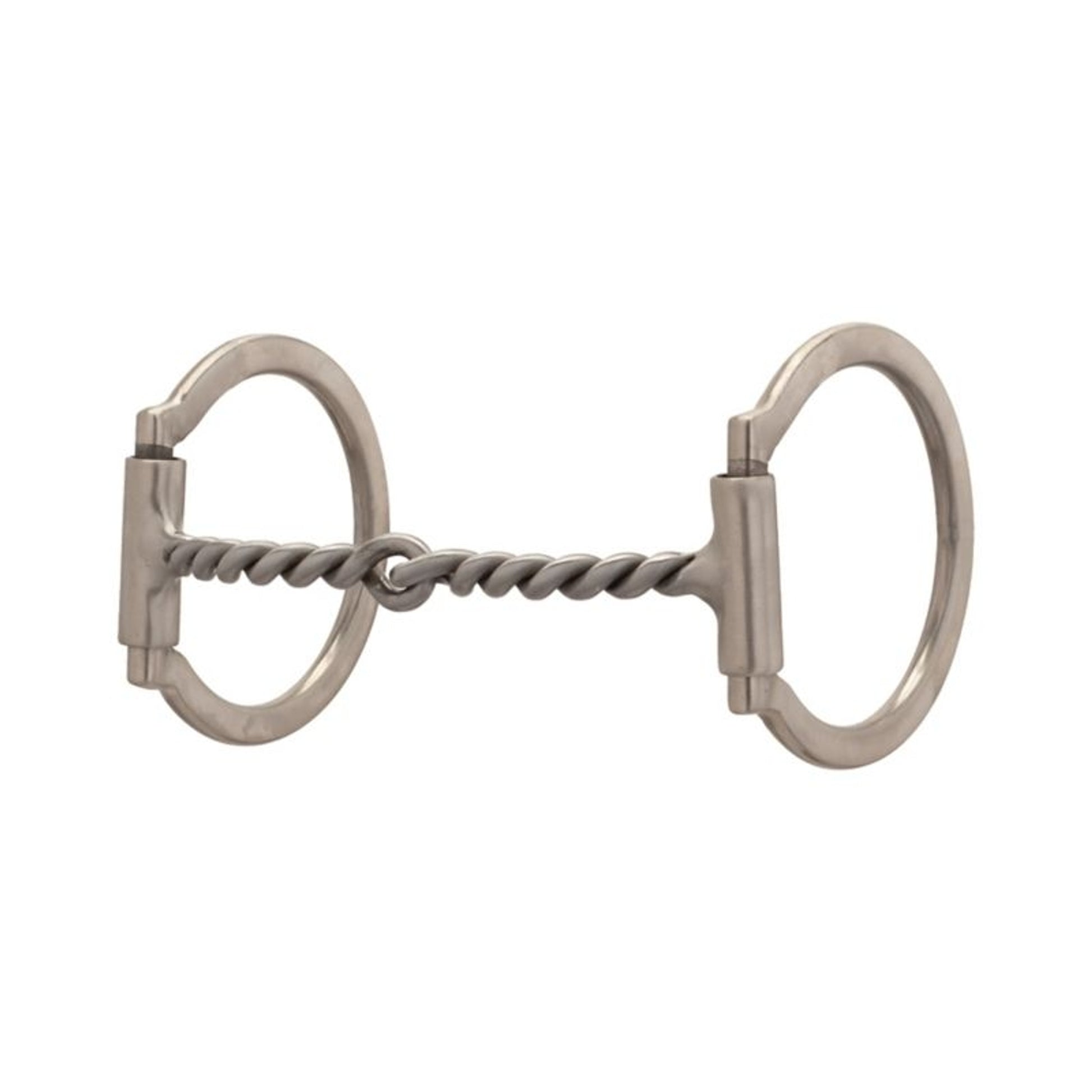 3" D-Ring Twisted Wire Snaffle 5"