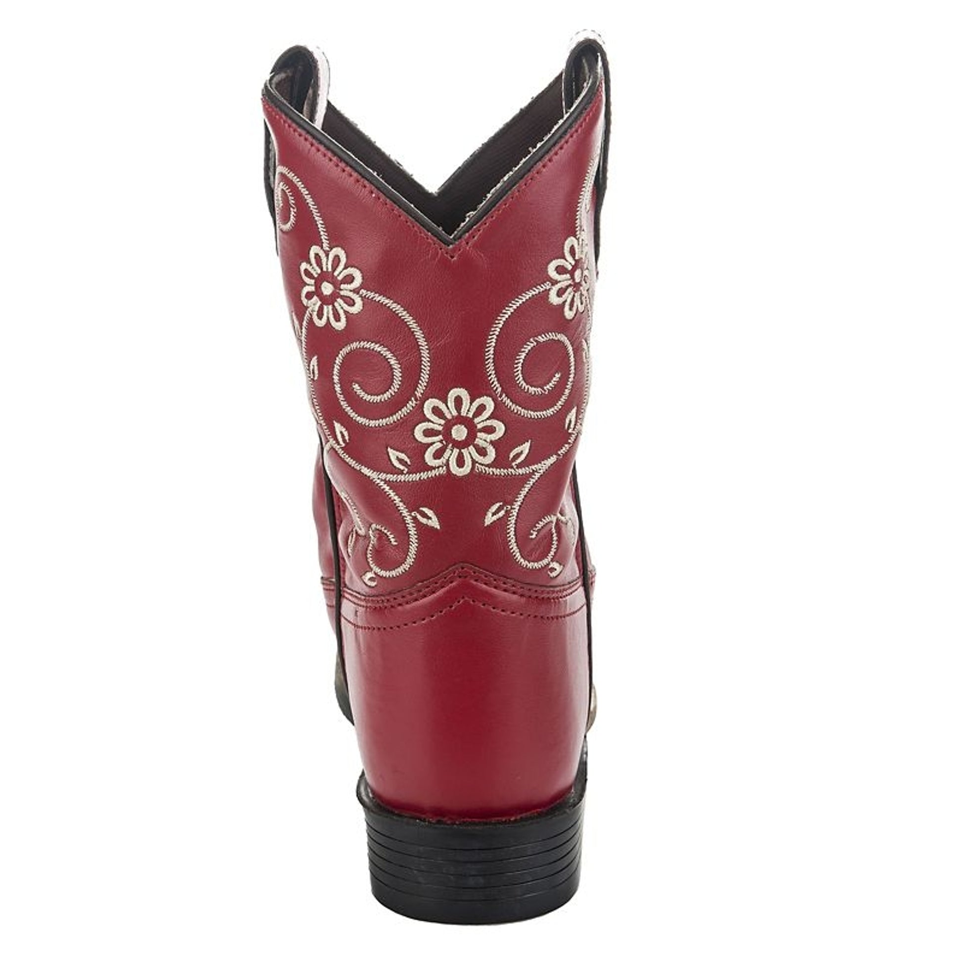 TuffRider Childs Floral Swirl Sq Toe Boots