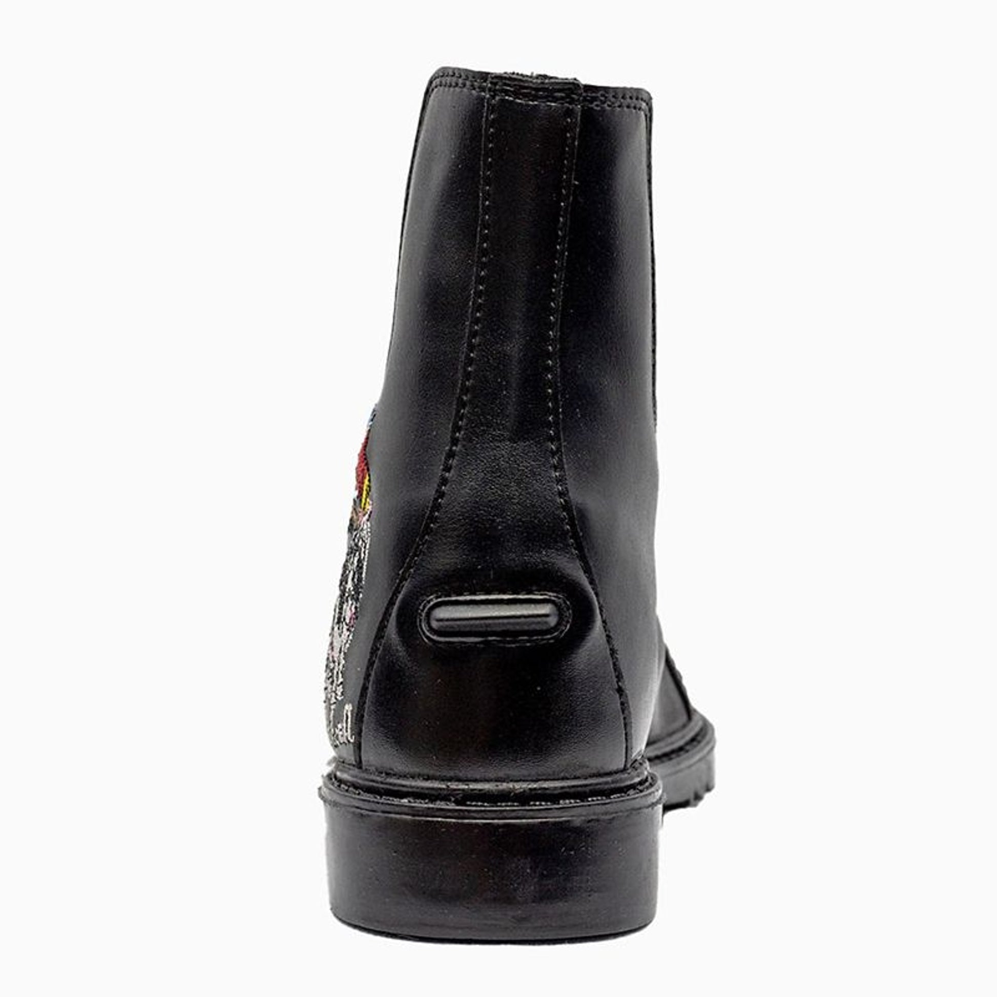 TuffRider Kids Thelwell Zip Black Paddock Boot