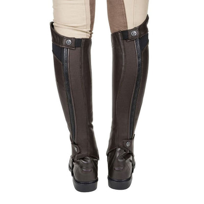 TuffRider Ladies Derby Leather Half Chaps
