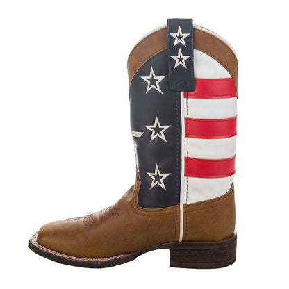 TuffRider Kids American Cowboy Boots Brown