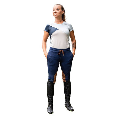 Redingote Jogger Knee Patch Breeches
