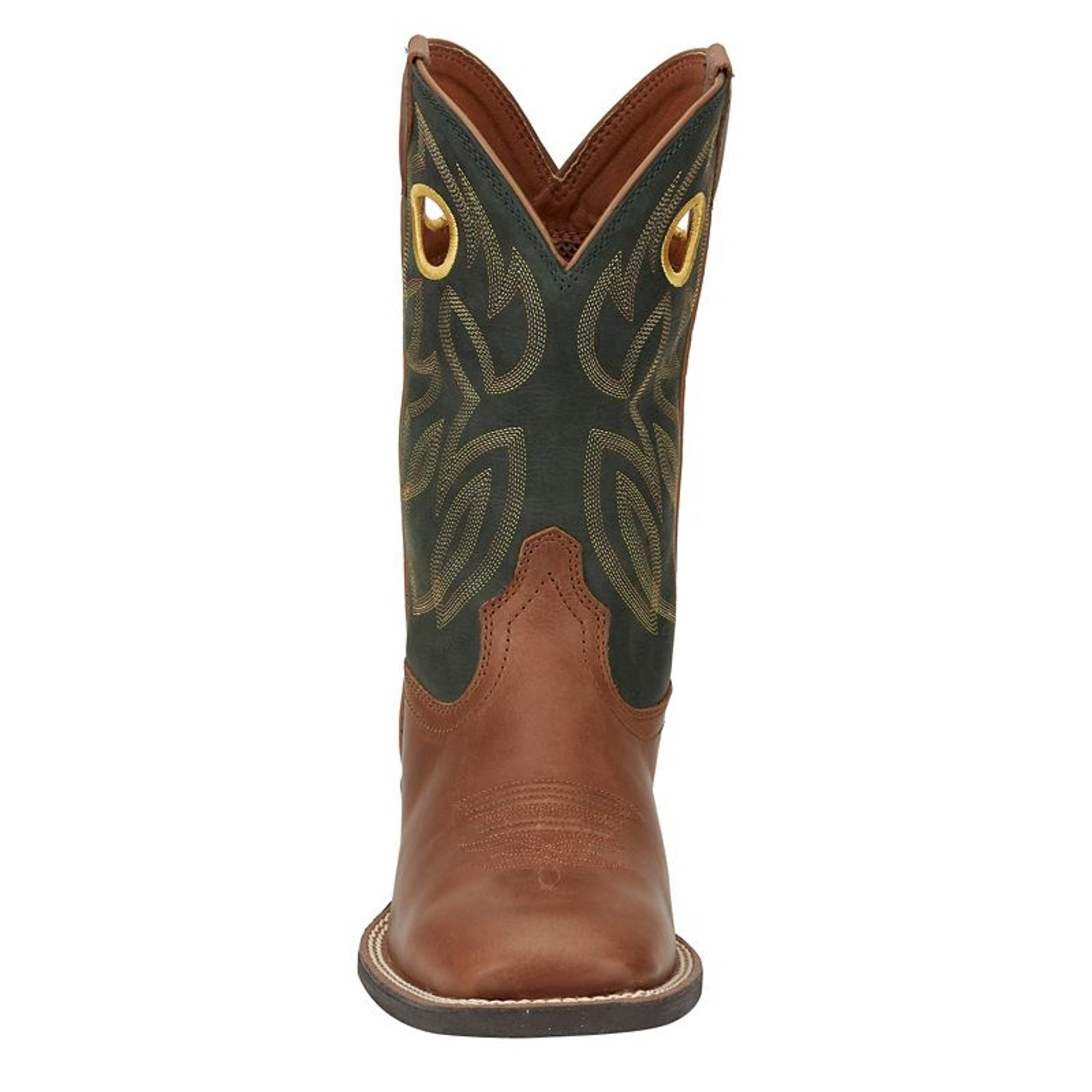 Justin Mens Stampede Bowline SqToe Boot