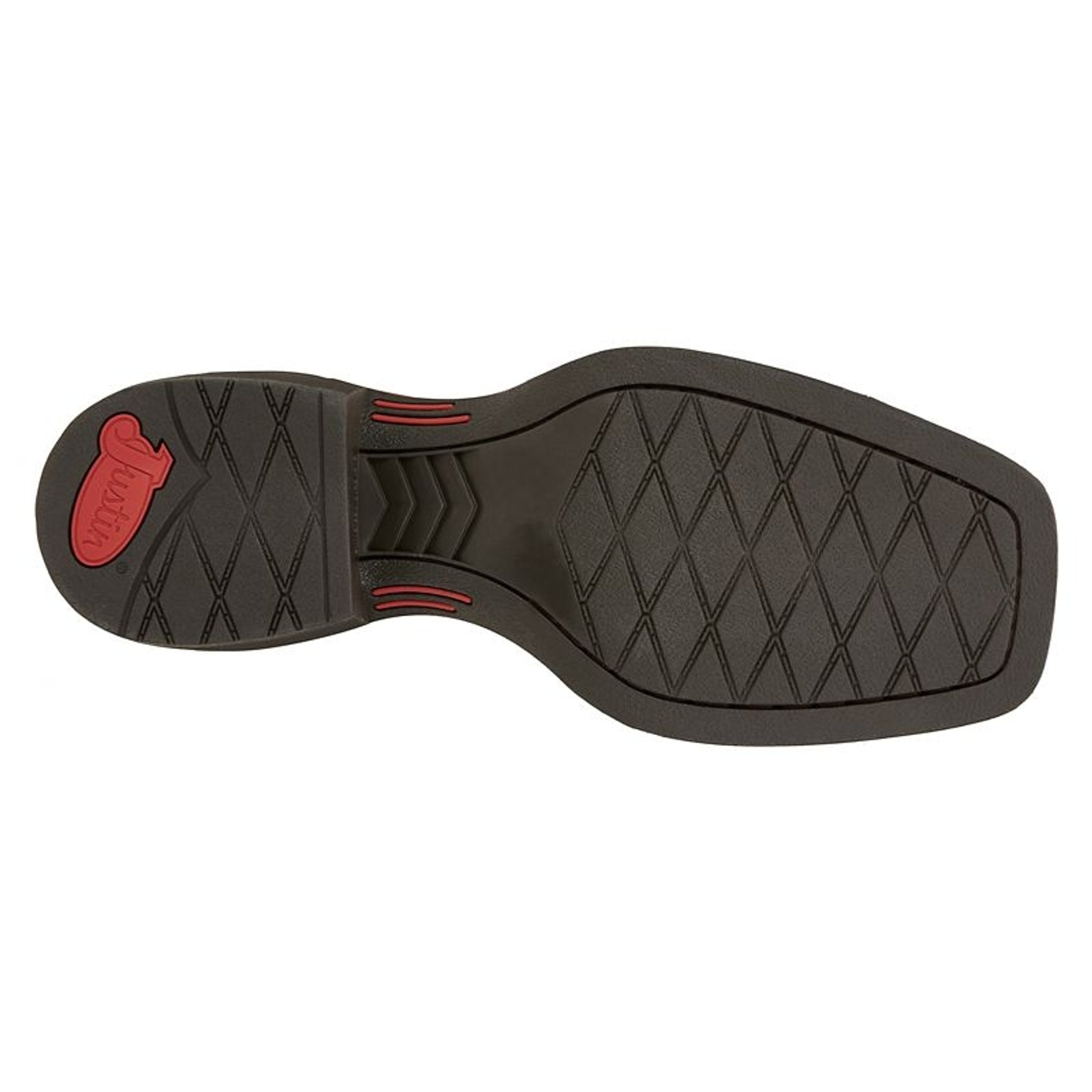 Justin Mens Stampede Bowline SqToe Boot