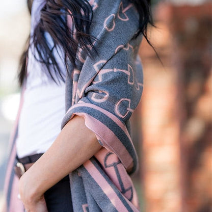 AWST Acrylic Cashmere Snaffle Bit Scarf