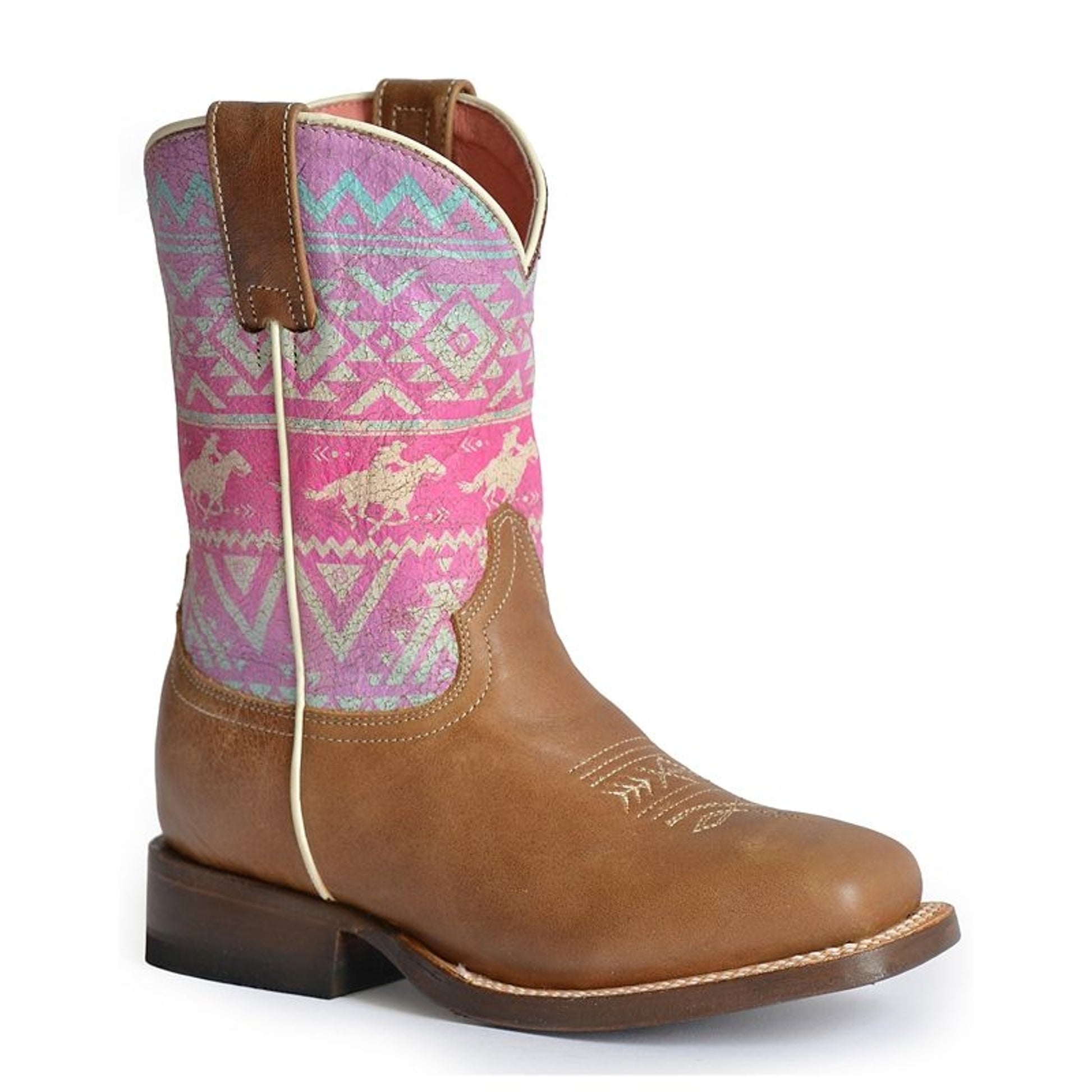 Roper Childs Pony Square Toe Boots
