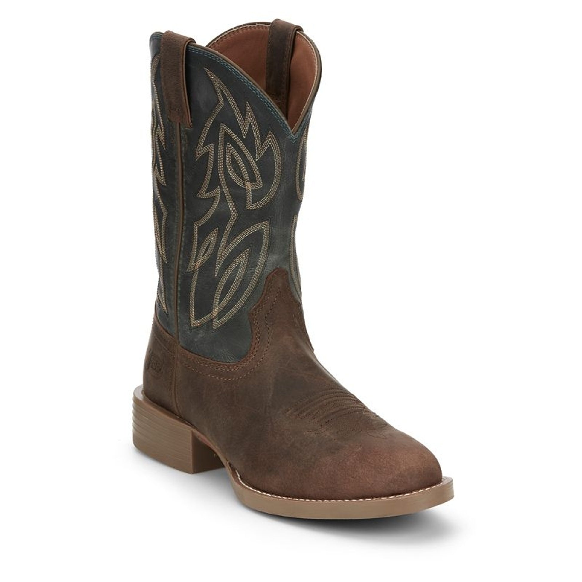 Justin Mens Rendon Round Toe Boots