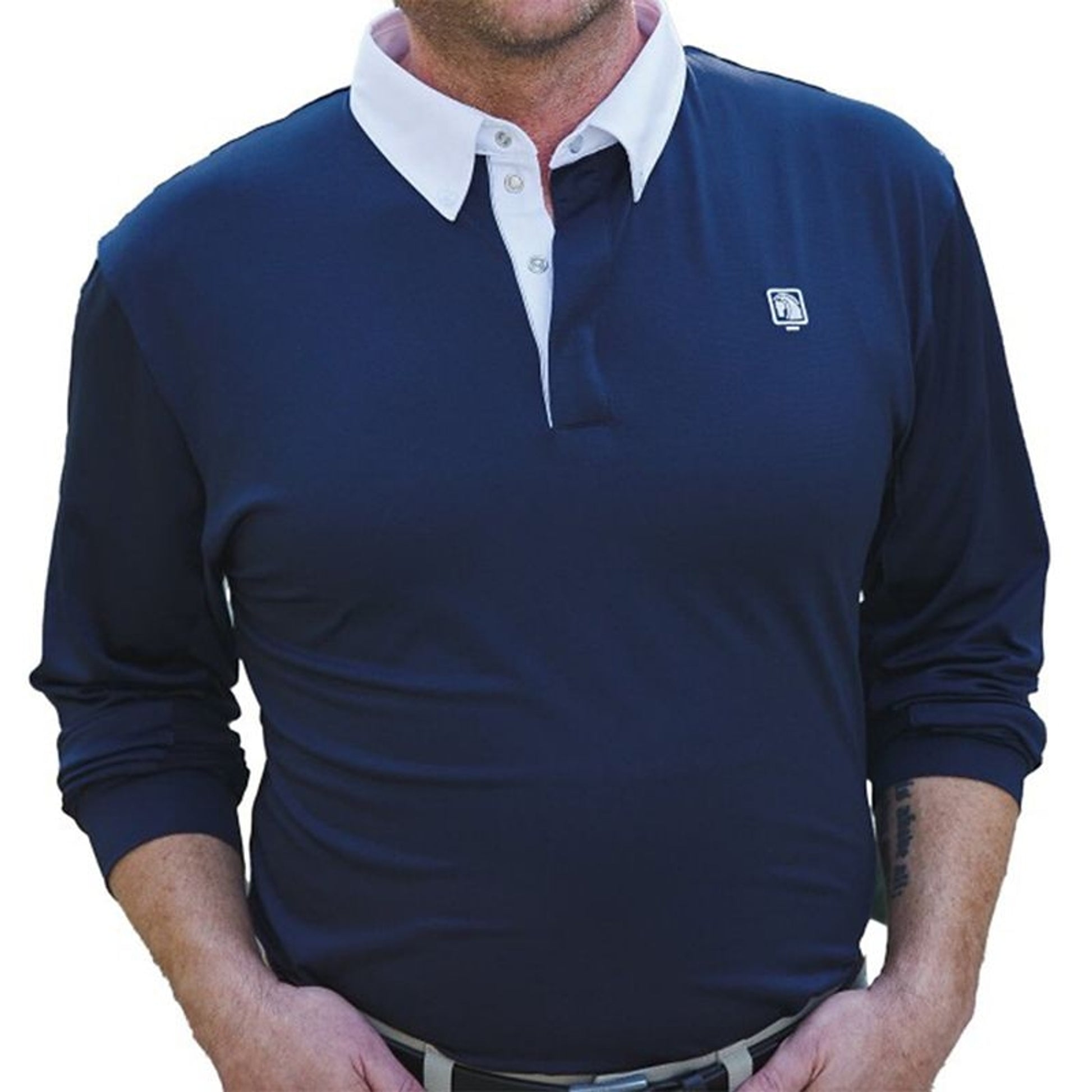 Romfh Mens LS Polo