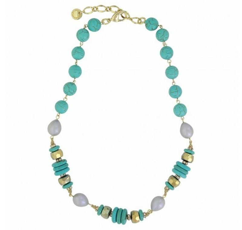 Montana Silversmiths Summer Skies Beaded Turquoise