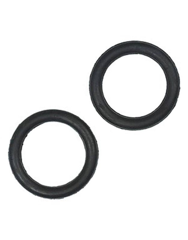 Peacock Rings Black Set of 2